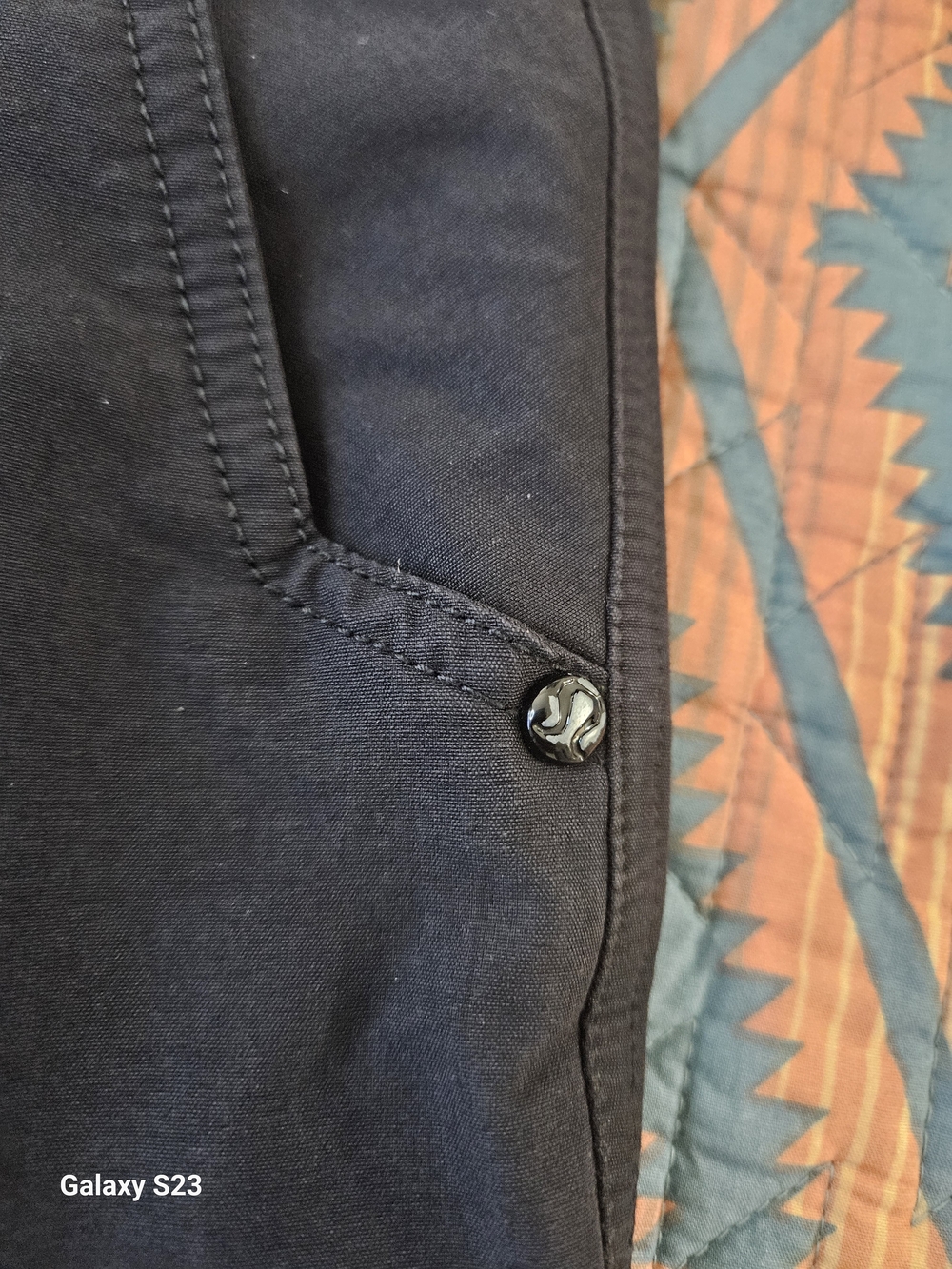 lululemon athletica Men's Black Flat-Front Performance Shorts - Picture 3 of 8
